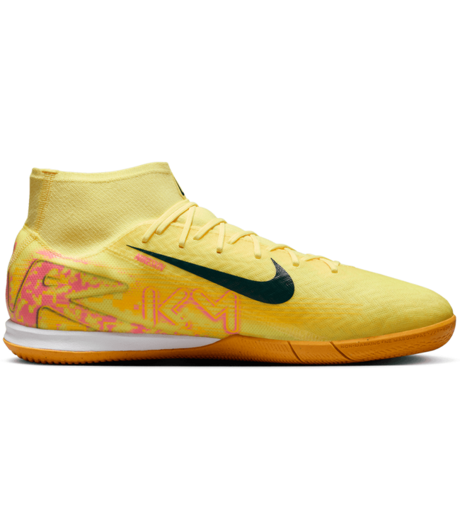 Nike Nike Zoom Mercurial Superfly 10 KM Mbappe Academy IC Indoor - Light Laser Orange/Armory Navy