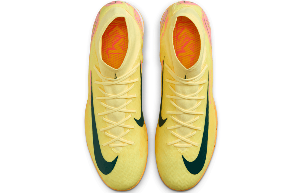 Nike Zoom Mercurial Superfly 10 KM Mbappe Academy IC Indoor - Light Laser Orange/Armory Navy