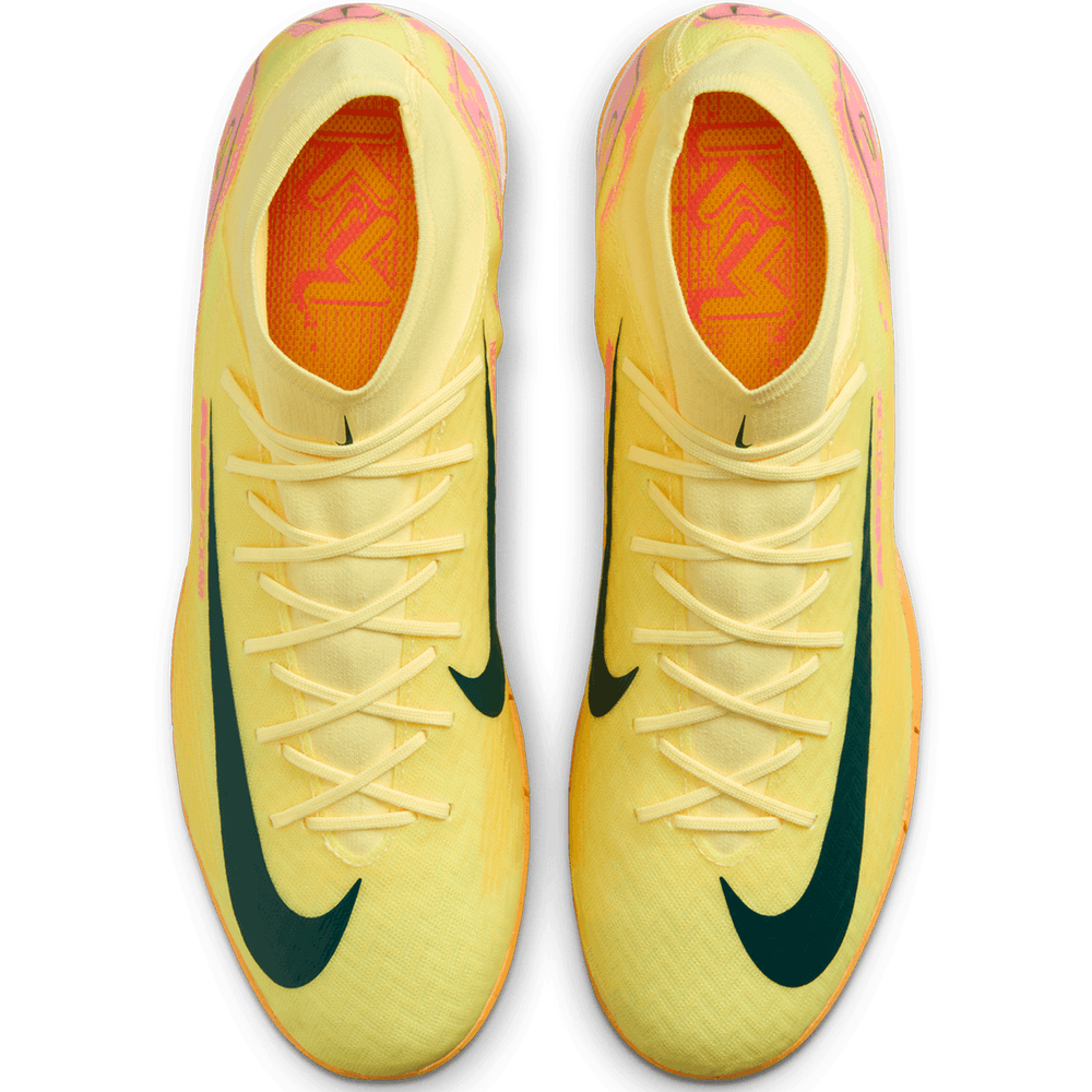 Nike Zoom Mercurial Superfly 10 KM Mbappe Academy IC Indoor - Light Laser Orange/Armory Navy