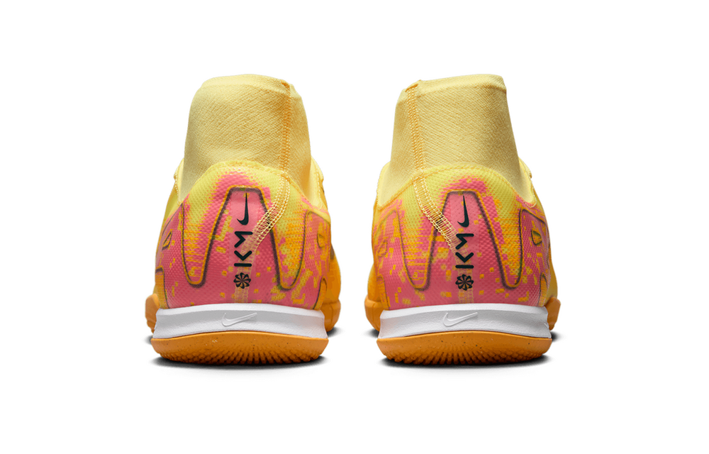 Nike Zoom Mercurial Superfly 10 KM Mbappe Academy IC Indoor - Light Laser Orange/Armory Navy