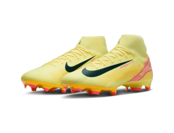 Nike Zoom Mercurial Supefly 10 KM Mbappe Academy FG / MG Soccer Shoes - Laser Orange/Armory Navy