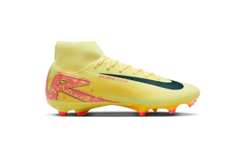 Nike Zoom Mercurial Supefly 10 KM Mbappe Academy FG / MG Soccer Shoes - Laser Orange/Armory Navy