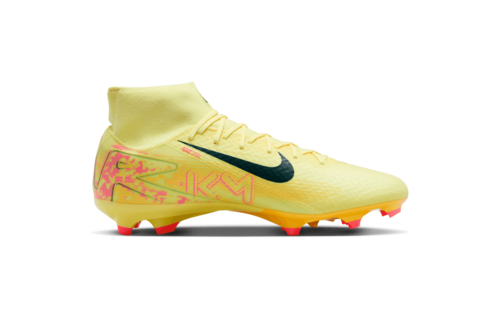 Nike Zoom Mercurial Supefly 10 KM Mbappe Academy FG / MG Soccer Shoes - Laser Orange/Armory Navy