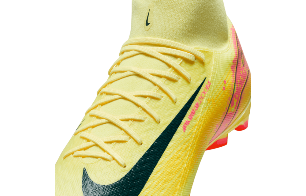 Nike Zoom Mercurial Supefly 10 KM Mbappe Academy FG / MG Soccer Shoes - Laser Orange/Armory Navy