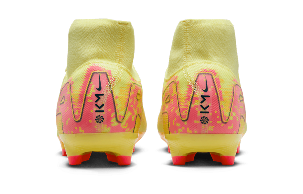 Nike Zoom Mercurial Supefly 10 KM Mbappe Academy FG / MG Soccer Shoes - Laser Orange/Armory Navy