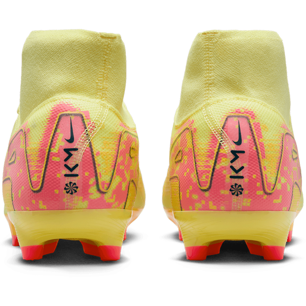 Nike Zoom Mercurial Supefly 10 KM Mbappe Academy FG / MG Soccer Shoes - Laser Orange/Armory Navy