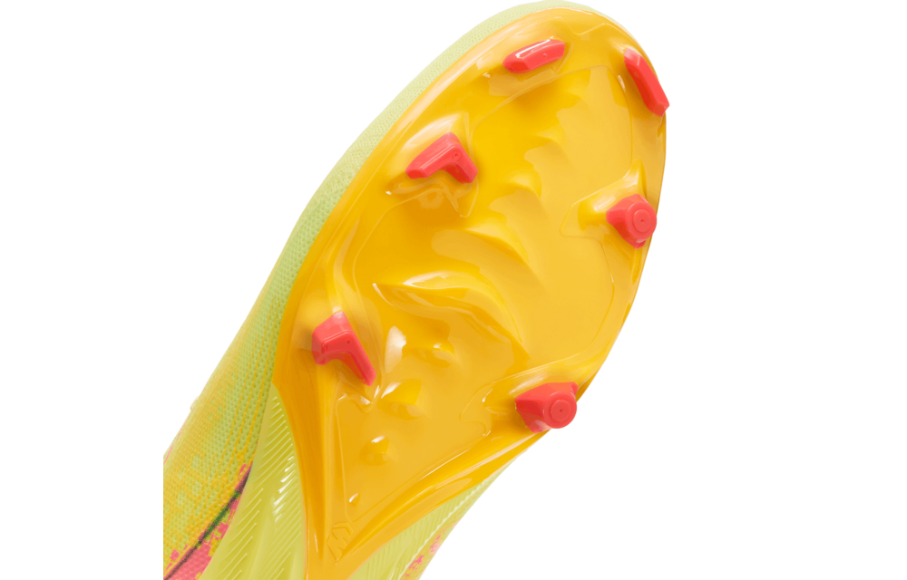 Nike Zoom Mercurial Supefly 10 KM Mbappe Academy FG / MG Soccer Shoes - Laser Orange/Armory Navy