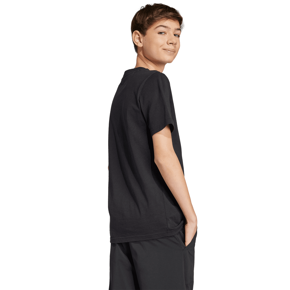 adidas Youth Mexico 2025 De Oro Fan SS Tee Shirt - Black/Gold