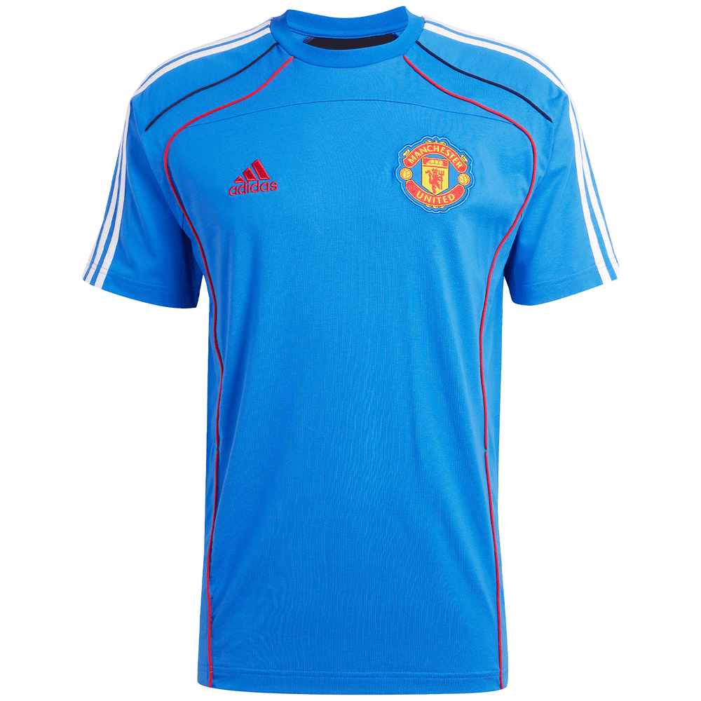 adidas Manchester United 2025 Urban Purist  UBP Tee Shirt- Victory Blue