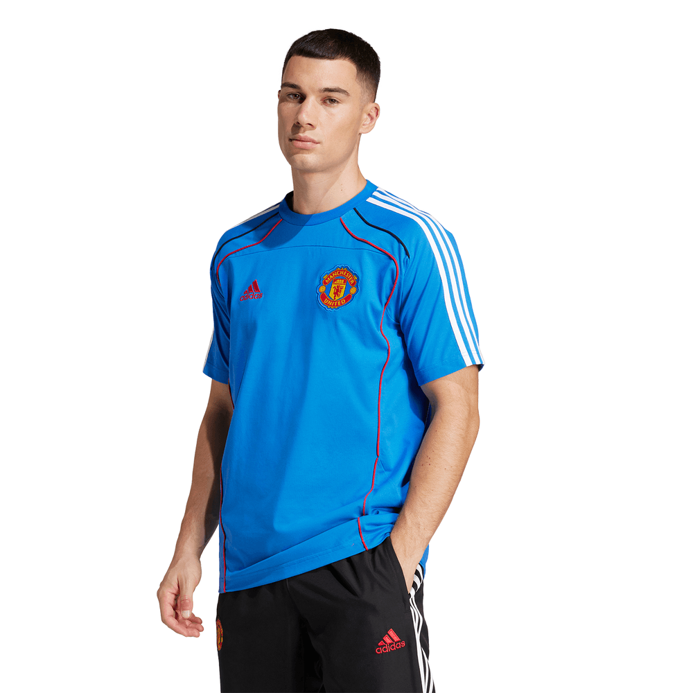 adidas Manchester United 2025 Urban Purist  UBP Tee Shirt- Victory Blue