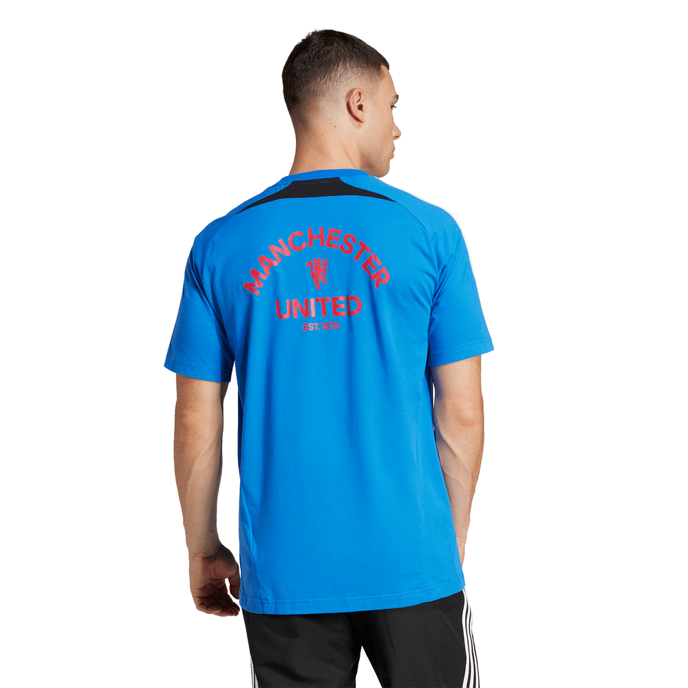 adidas Manchester United 2025 Urban Purist  UBP Tee Shirt- Victory Blue