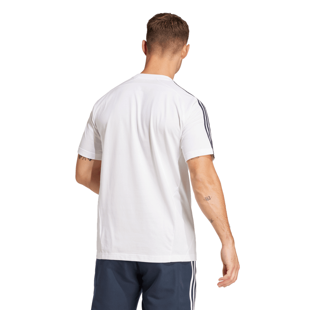 adidas Real Madrid 2025 Urban Purist UBP Tee Shirt- White/Yellow