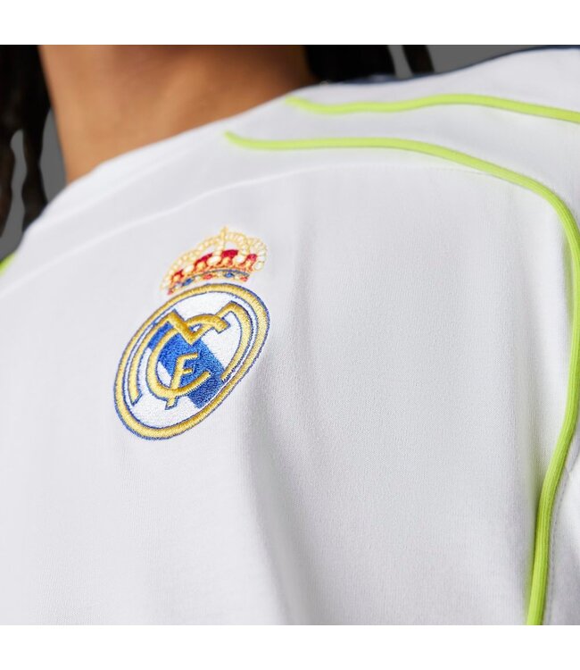 adidas adidas Real Madrid 2025 Urban Purist UBP Tee Shirt- White/Yellow