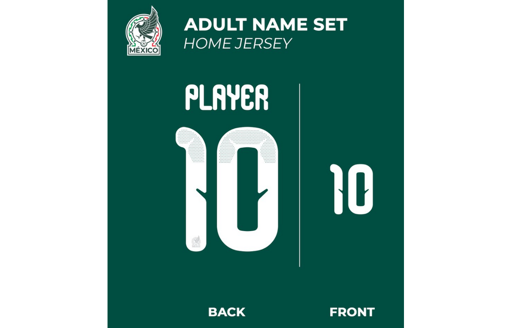 FIFA World Cup 2026 Official Nameset ( Name and Number Set)