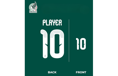 FIFA World Cup 2026 Official Nameset ( Name and Number Set)