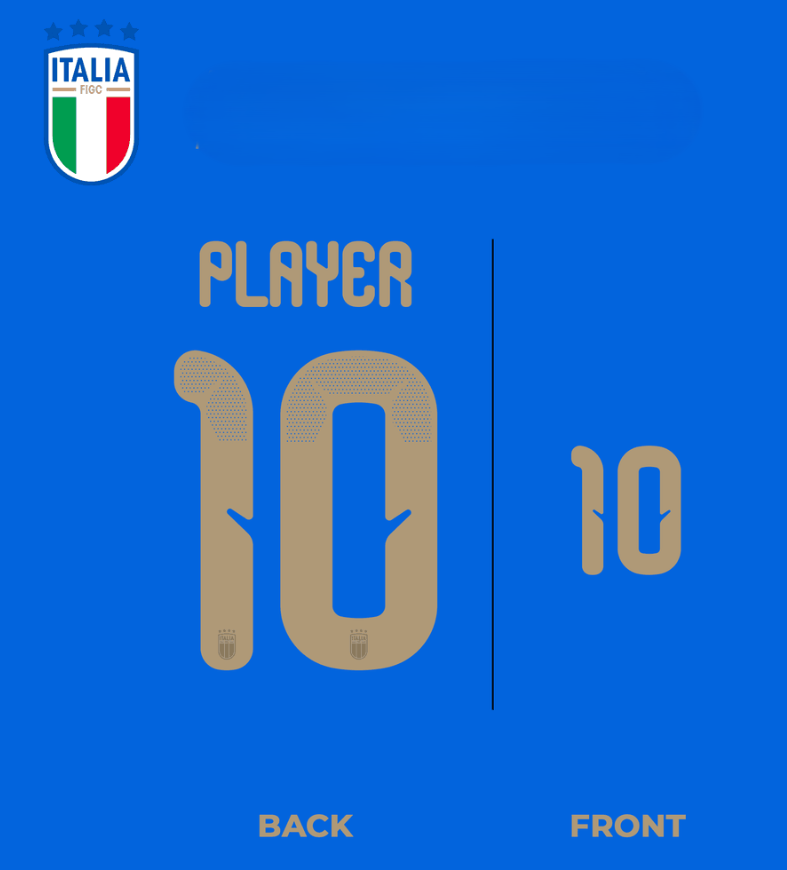 FIFA World Cup 2026 Official Nameset ( Name and Number Set)