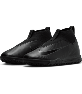 Nike Nike Jr Zoom Mercurial Superfly 10 Academy TF Turf Shoes - Black/Deep Jungle