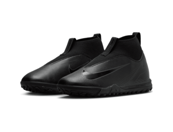 Nike Jr Zoom Mercurial Superfly 10 Academy TF Turf Shoes - Black/Deep Jungle