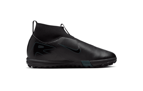 Nike Jr Zoom Mercurial Superfly 10 Academy TF Turf Shoes - Black/Deep Jungle
