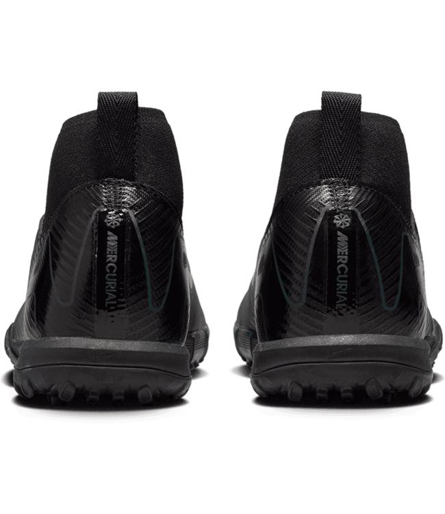 Nike Nike Jr Zoom Mercurial Superfly 10 Academy TF Turf Shoes - Black/Deep Jungle