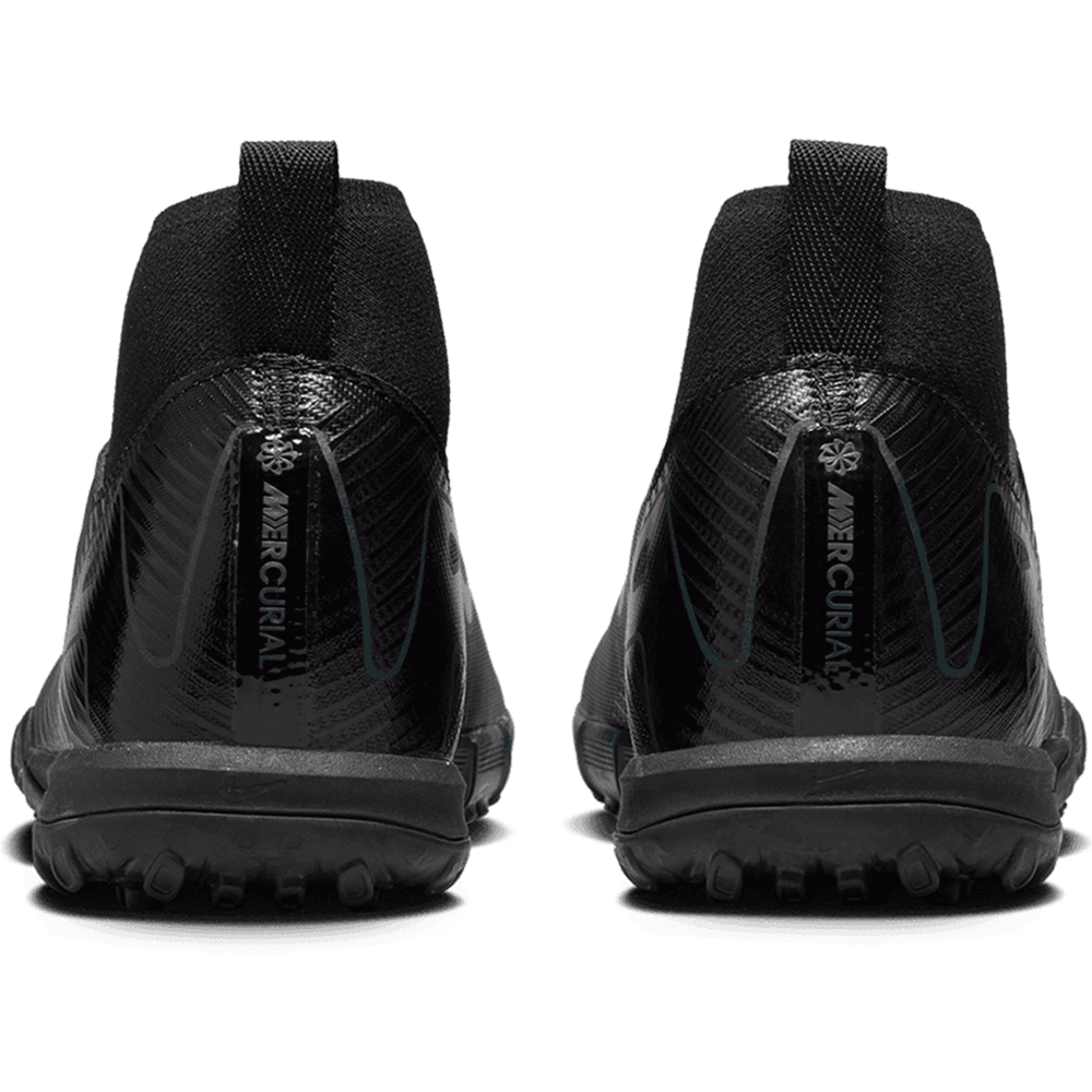 Nike Jr Zoom Mercurial Superfly 10 Academy TF Turf Shoes - Black/Deep Jungle