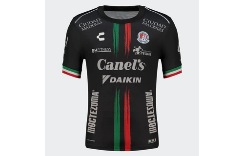 Charly Atletico San Luis  2025 - 26 Un Solo Latir Box Edition Third Jersey - Black/Red/Green