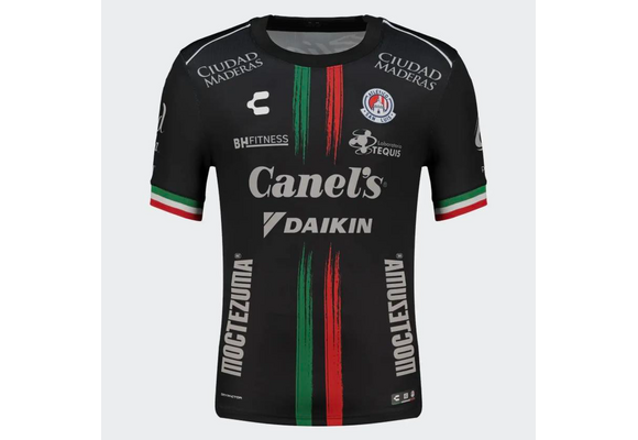 Charly Atletico San Luis  2025 - 26 Un Solo Latir Box Edition Third Jersey - Black/Red/Green