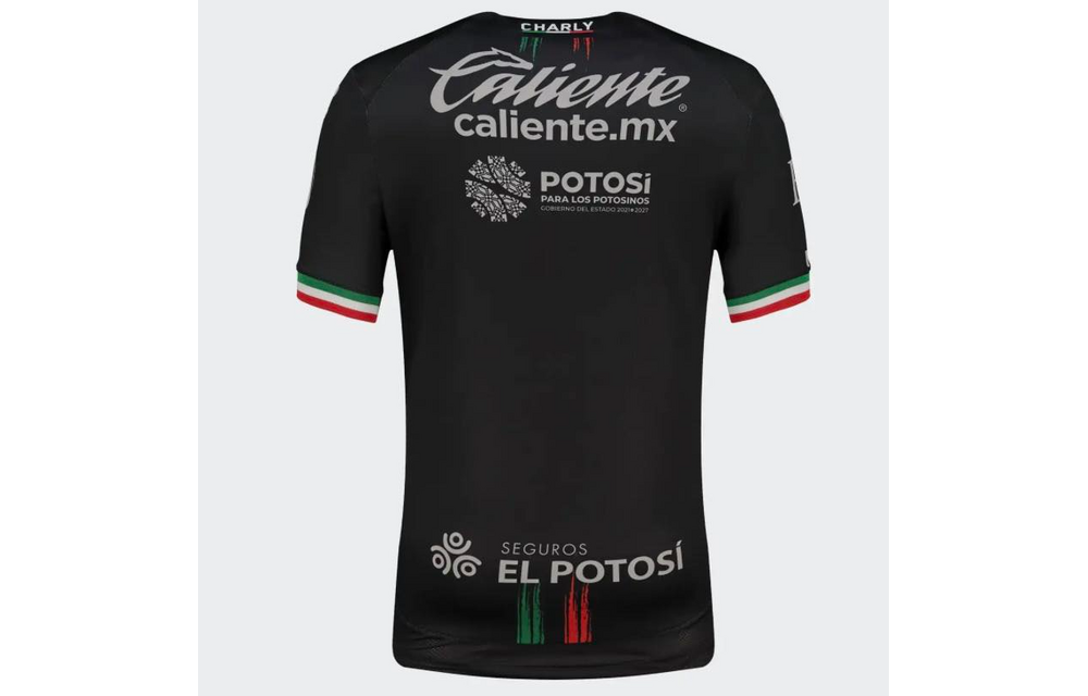 Charly Atletico San Luis  2025 - 26 Un Solo Latir Box Edition Third Jersey - Black/Red/Green