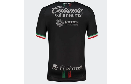 Charly Atletico San Luis  2025 - 26 Un Solo Latir Box Edition Third Jersey - Black/Red/Green