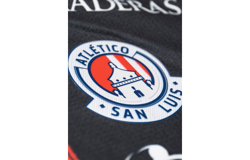 Charly Atletico San Luis  2025 - 26 Un Solo Latir Box Edition Third Jersey - Black/Red/Green