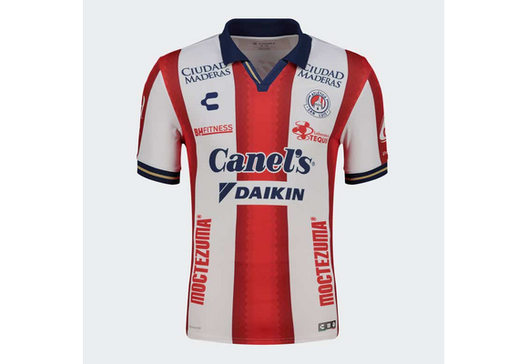 Charly Atletico San Luis  2025 - 26 Un Solo Latir Box Edition Third Jersey - Red/White