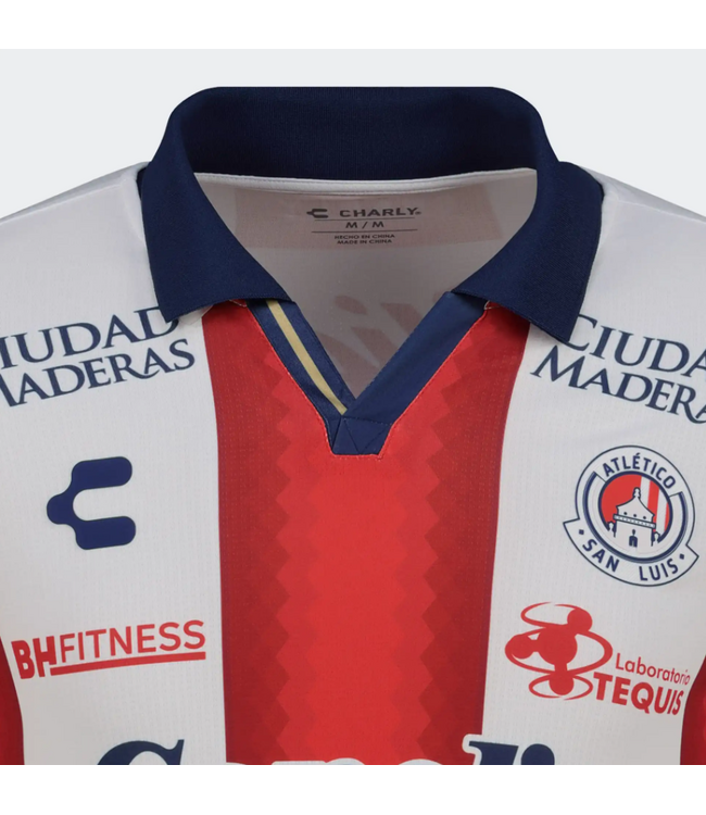 Charly Charly Atletico San Luis  2025 - 26 Un Solo Latir Box Edition Third Jersey - Red/White