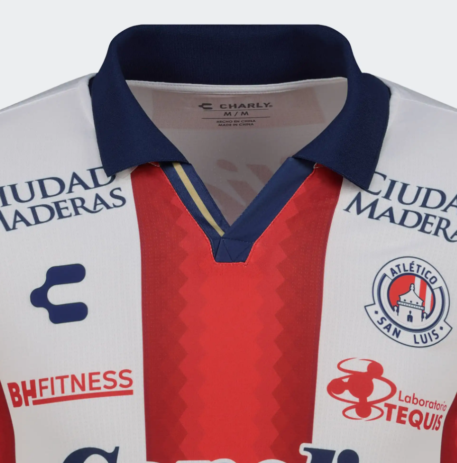 Charly Atletico San Luis  2025 - 26 Un Solo Latir Box Edition Third Jersey - Red/White
