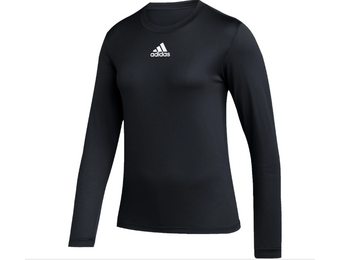 adidas Womens Team Base Compression Long Sleeve Training / Underlayer  Tee