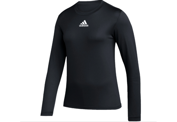 adidas Womens Team Base Compression Long Sleeve Training / Underlayer  Tee
