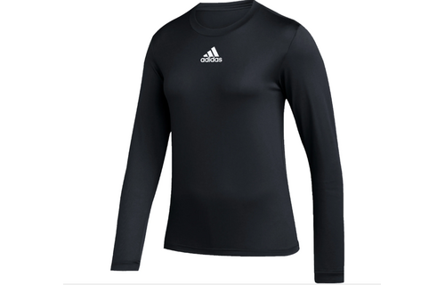 adidas Womens Team Base Compression Long Sleeve Training / Underlayer  Tee