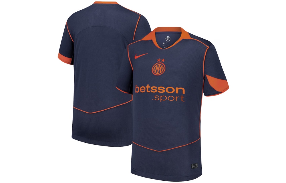 Nike Inter Milan 2025 - 26 Third Jersey - Thunder Blue/Safety Orange