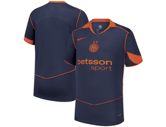Nike Inter Milan 2025 - 26 Third Jersey - Thunder Blue/Safety Orange