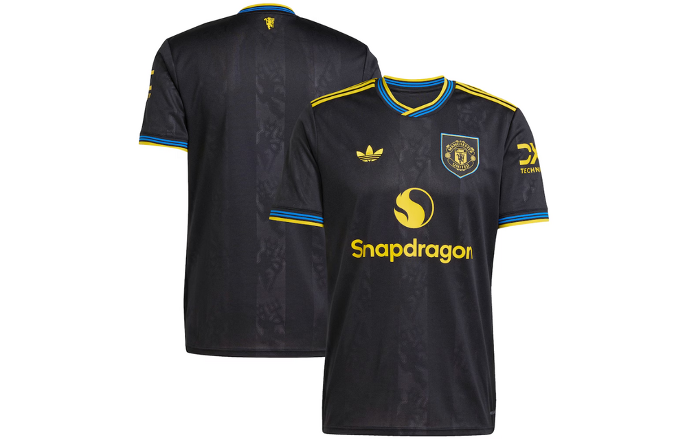 adidas Manchester United 2025 - 26 Third Jersey - Black/Blue