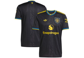 adidas Manchester United 2025 - 26 Third Jersey - Black/Blue