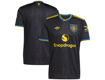 adidas Manchester United 2025 - 26 Third Jersey - Black/Blue