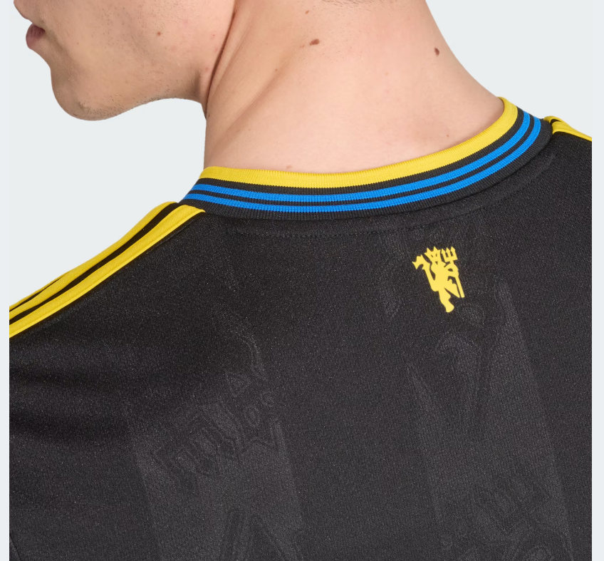 adidas Manchester United 2025 - 26 Third Jersey - Black/Blue
