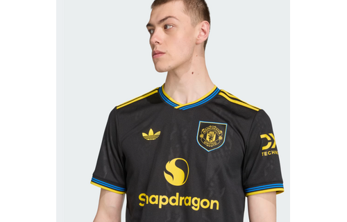adidas Manchester United 2025 - 26 Third Jersey - Black/Blue