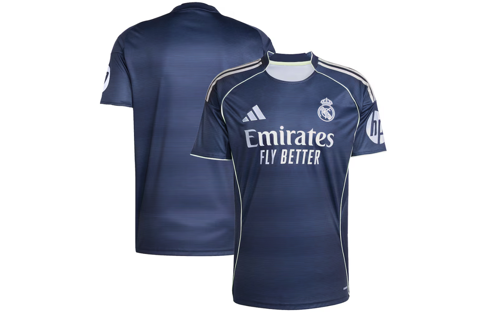 adidas Real Madrid 2025 - 26 Away Jersey - Legend Ink