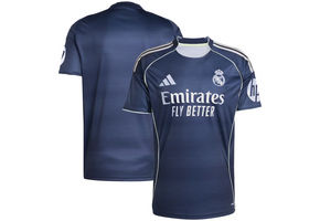 adidas Real Madrid 2025 - 26 Away Jersey - Legend Ink