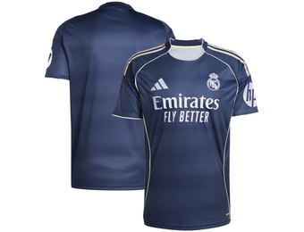 adidas Real Madrid 2025 - 26 Away Jersey - Legend Ink