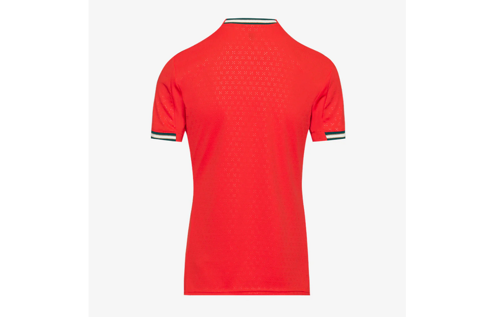 Puma Portugal 2025 Womens Home Jersey - Sport Red/Sugared Almond