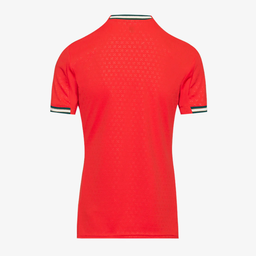 Puma Portugal 2025 Womens Home Jersey - Sport Red/Sugared Almond