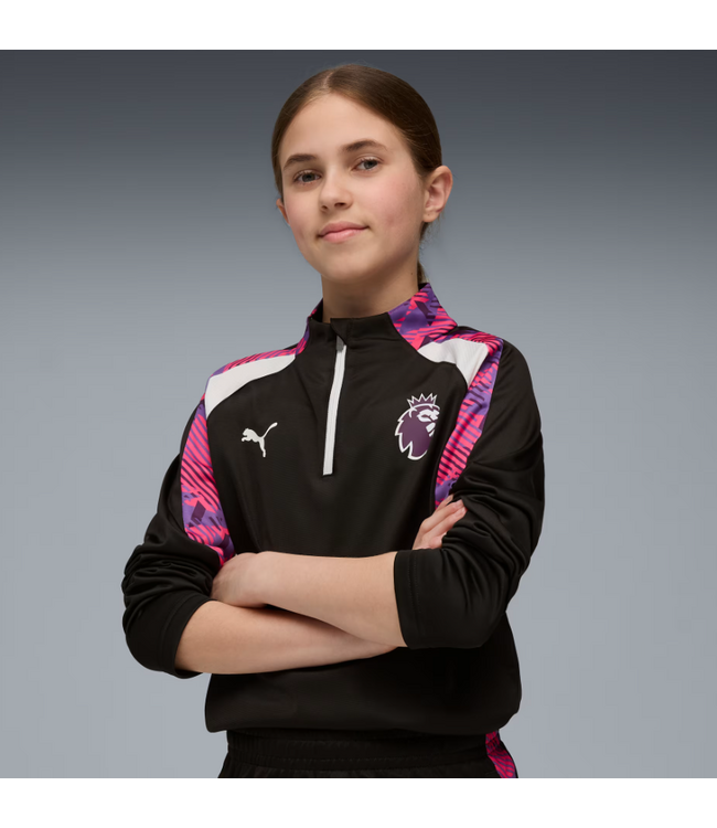 Puma Puma Youth Premier League Brilliance Training Top - Black/White/Purple