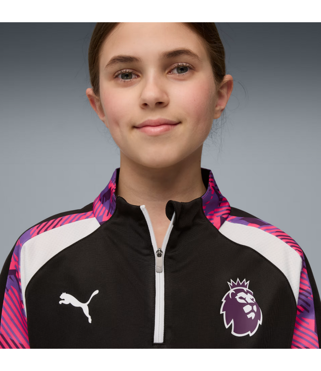 Puma Puma Youth Premier League Brilliance Training Top - Black/White/Purple